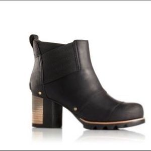 Sorel Addington Waterproof Leather Chelsea Bootie